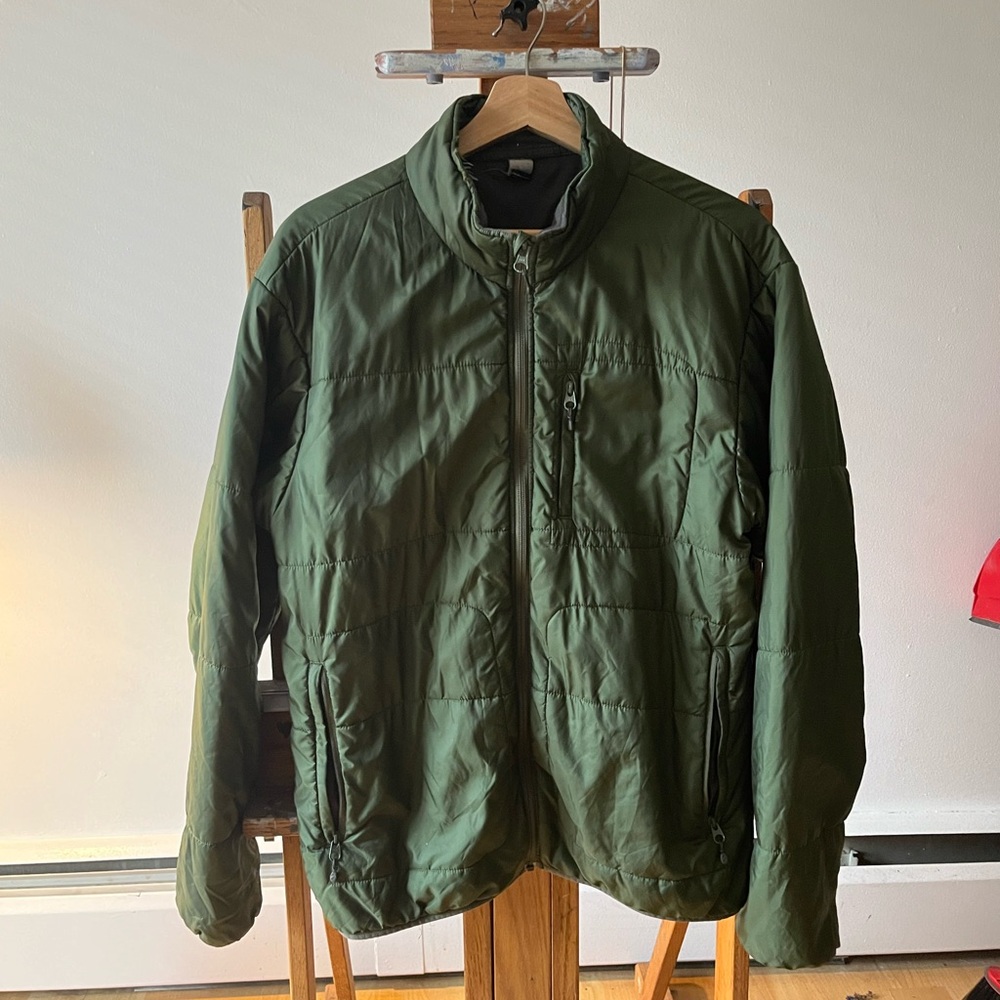 Green Quilted Jacket